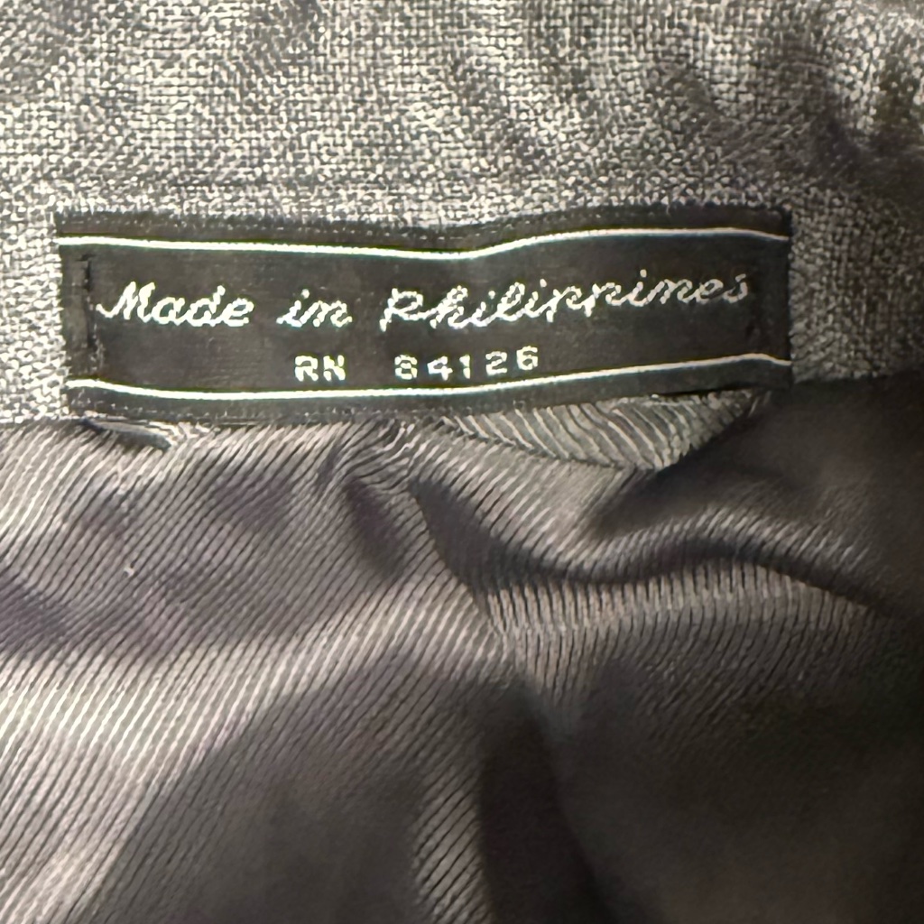 Vintage Holley's Shop For Men Gray Blazer Sport Coat Suit Jacket 42 Short — image 3 of 6